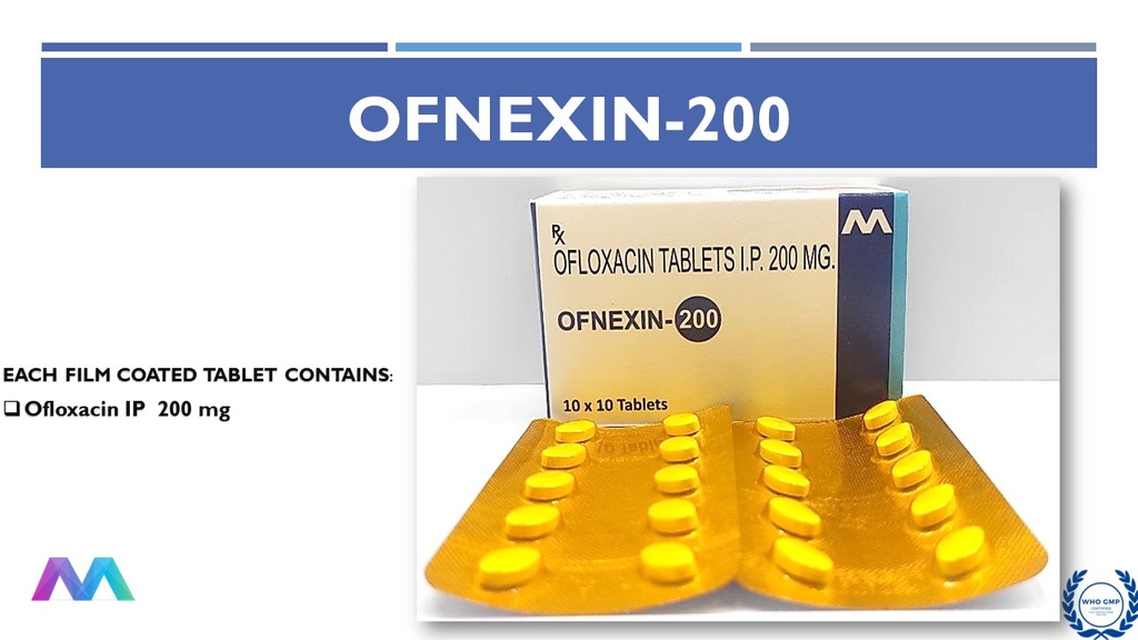 Ofloxacin 200mg Tablet