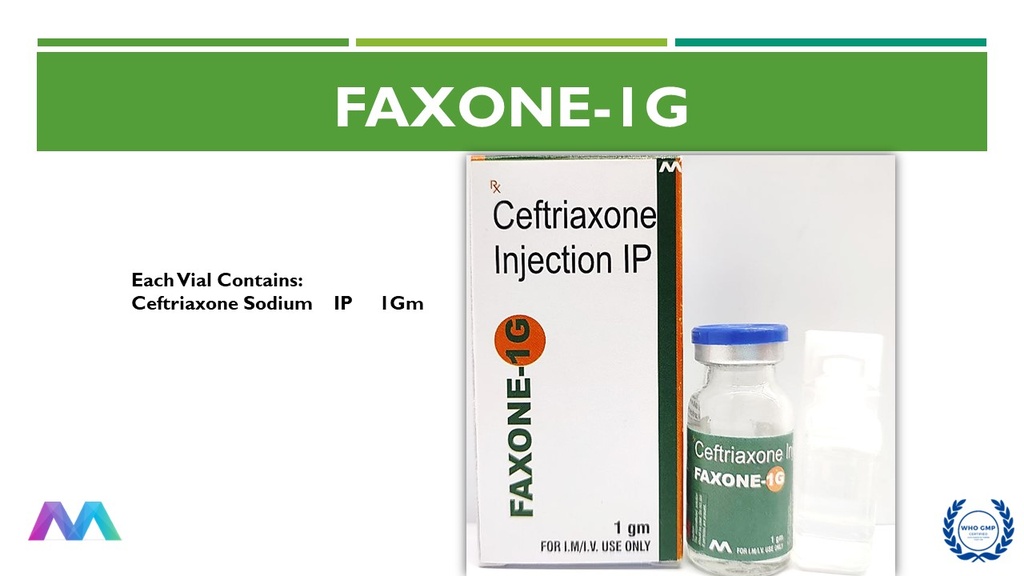 Ceftriaxone 1000 Mg | Injection
