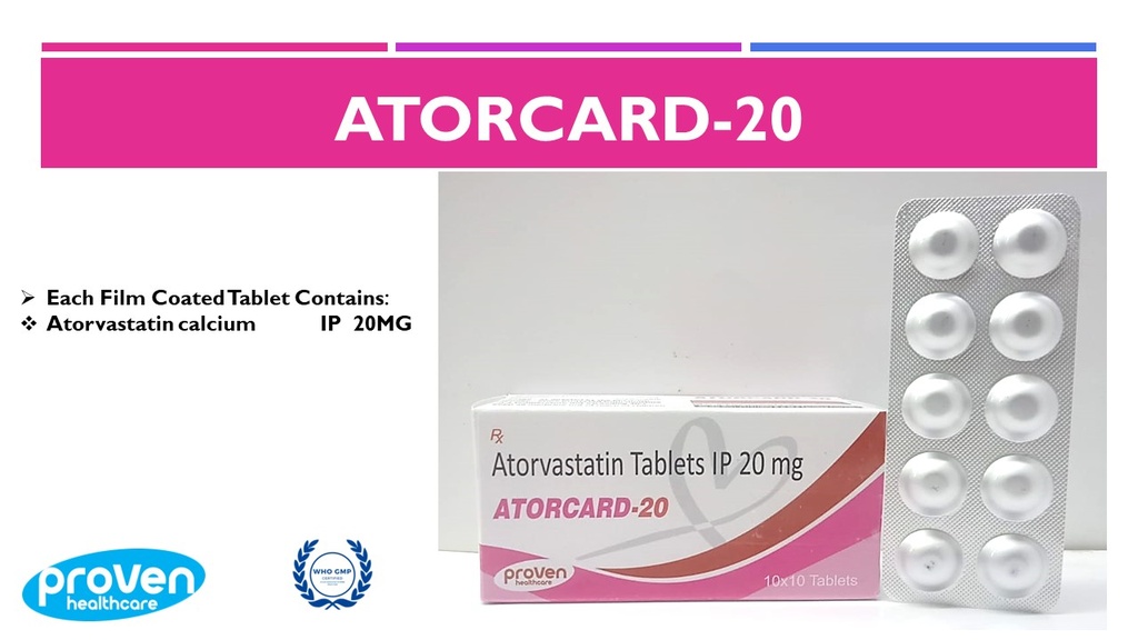 Atorvastatin 20 Mg | Tablet