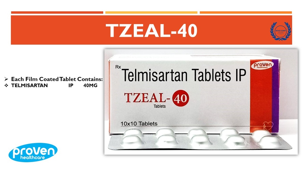 Telmisartan 40 Mg | Tablet