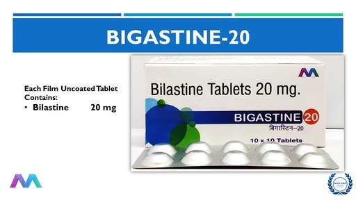 Bilastine 20 Mg | Tablet