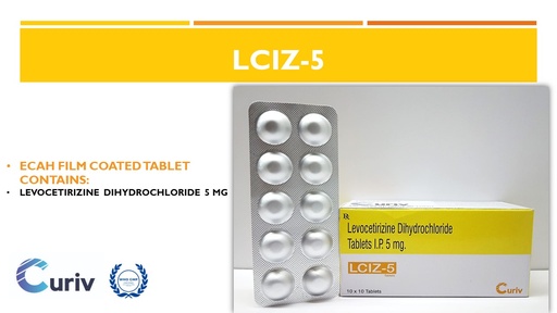 Levocetirizine 5 Mg | Tablet