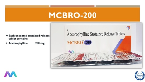 Acebrophylline SR 200 Mg | Tablet