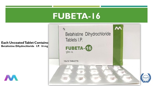 Betahistine 16 mg | Tablet