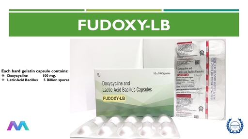 Doxycycline Hyclate 100 mg + LB | Capsule