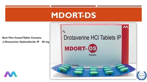 Drotaverine IP 80 Mg | Tablet