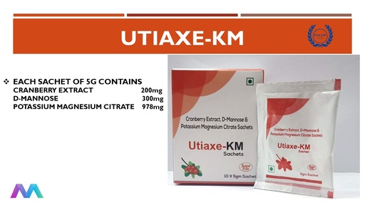 Potassium Magnesium Citrate 978mg + D-Mannose 300mg + Cranberry extract 200mg | Sachet