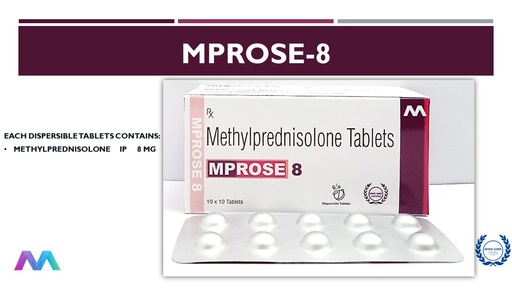 Methylprednisolone 8 mg | Tablet