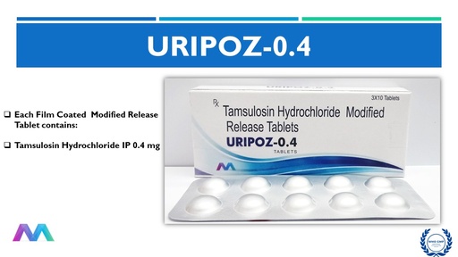Tamsulosin PR 0.4 Mg IP | Tablet