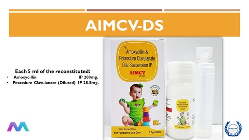 Amoxicillin 200 Mg + Clavulanic Acid 28.5 Mg / 5 Ml | Syrup