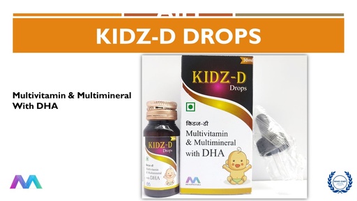 DHA, Multivitamins & Mutiminerals Drop