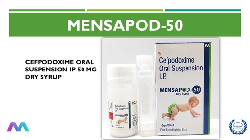Cefpodoxime 50 Mg | Dry Syrup