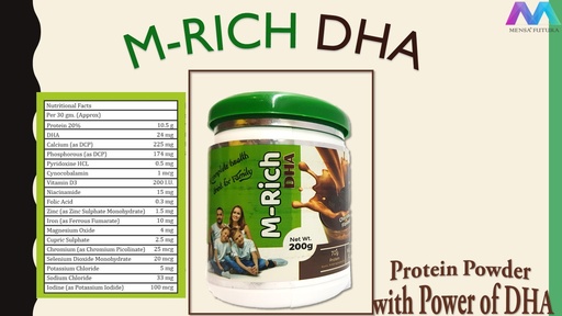 Filtered Protein powder with Multi-Vitamin, Multi- Mineral, Vit B12 & DHA Sugar-free | Protein powder