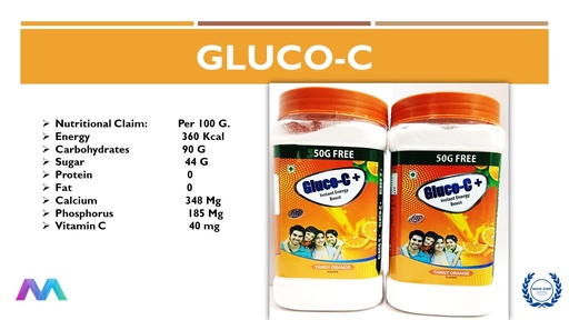 Glucose Powder (Orange Flavour) 500 g