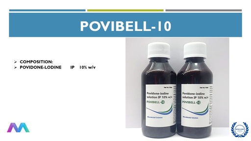 Povidone- Iodine Solution IP 10 % w/v