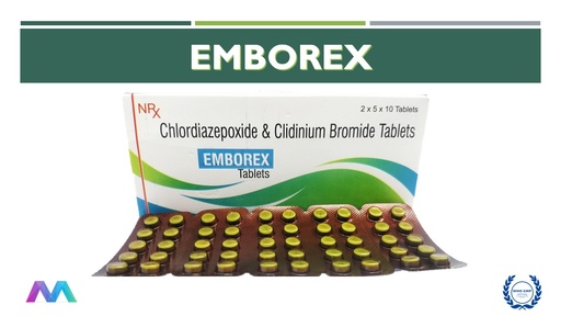 Chlordiazepoxide 5 mg + Clidinium 2.5 mg