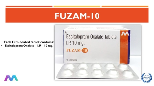 Escitalopram 10 Mg | Tablet