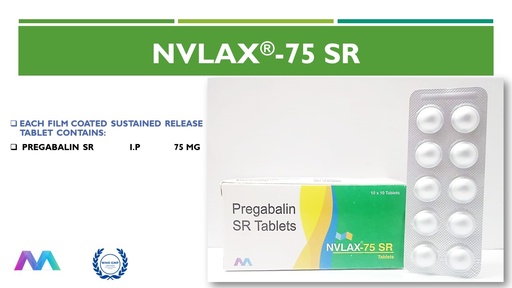 Pregabalin (SR) 75 Mg | Tablet
